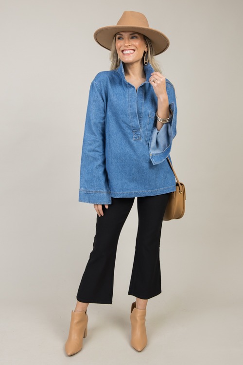 Split Neck Denim Tunic - 1111-60.jpg