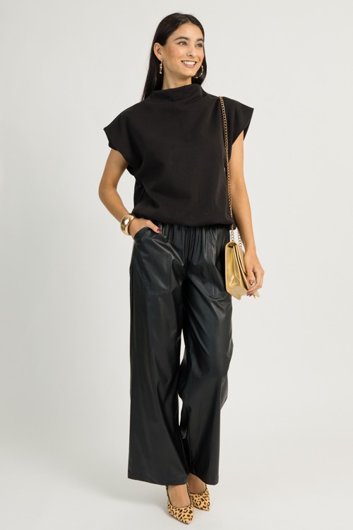 Cinch Hem Knit Top, Black - 1111-68p.jpg