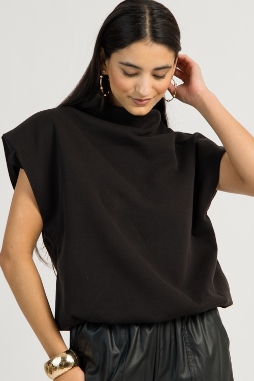 Cinch Hem Knit Top, Black - 1111-73.jpg