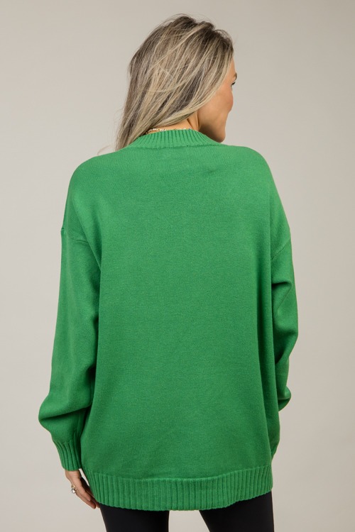 Nico V-Neck Sweater, Green - 1112-149.jpg