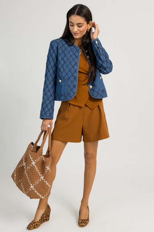 Chic Quilted Jacket, Denim Blue - 1112-168.jpg