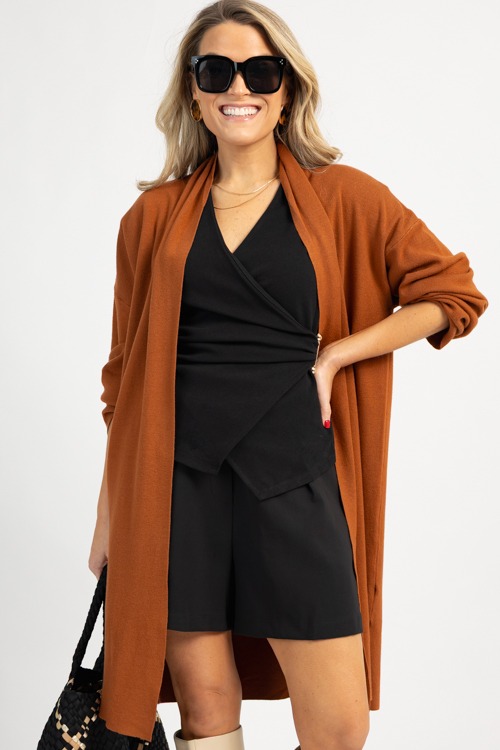The Timeless Cardigan, Camel