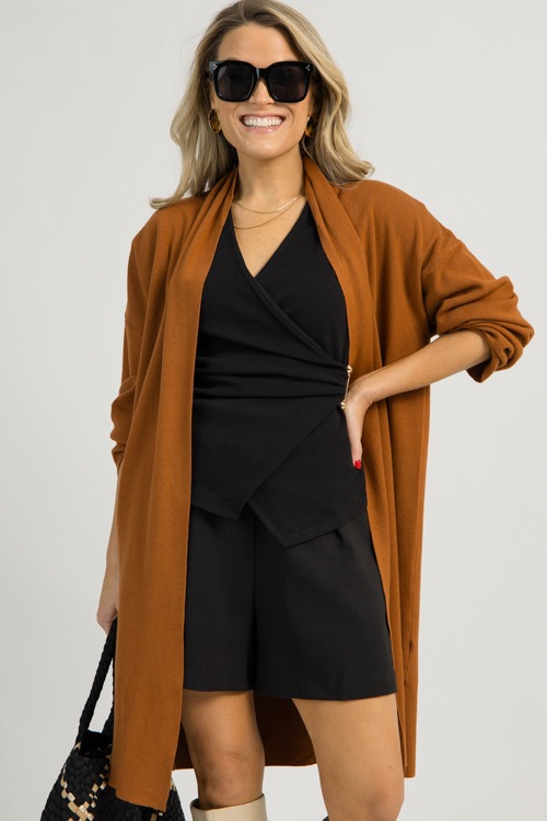 The Timeless Cardigan, Camel