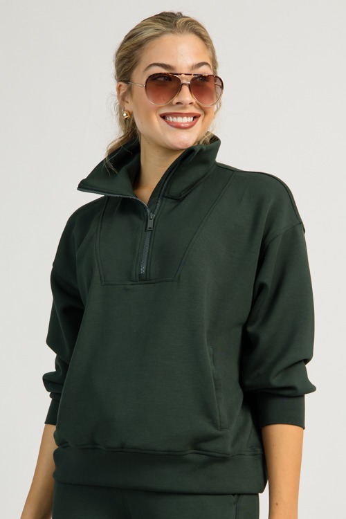 Modal Mock Neck Pullover, Regency Green - 1112-17H.jpg