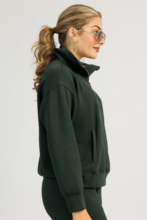 Modal Mock Neck Pullover, Regency Green - 1112-18.jpg