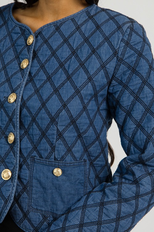 Chic Quilted Jacket, Denim Blue - 1112-201H.jpg