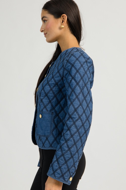 Chic Quilted Jacket, Denim Blue - 1112-204.jpg