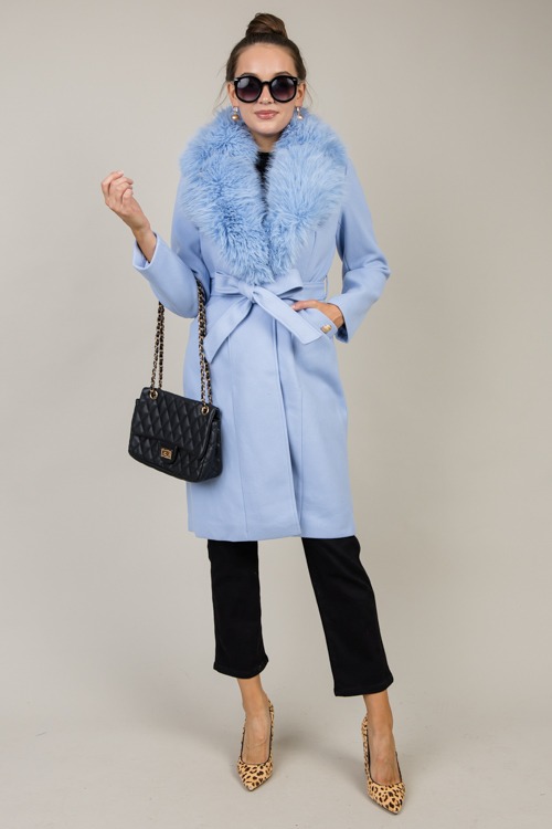 Winter Wishes Coat, Blue