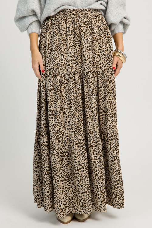 Tiered Maxi Skirt, Animal - 1112-26P.jpg