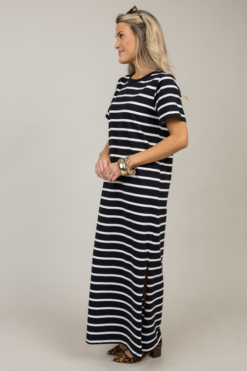 Brodie Stripe Maxi, Black/White - 1112-35h.jpg