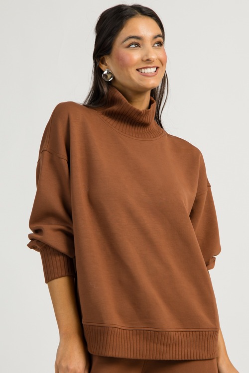 Modal Rib Trim Pullover, Chestnut - 1112-4.jpg