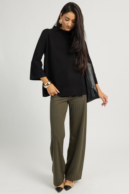 Striped Stretch Pants, Olive - 1112-51.jpg