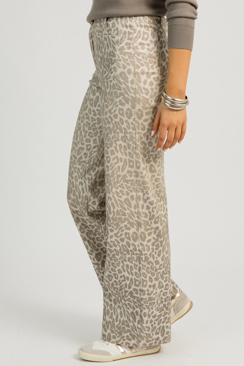 Metallic Leopard Pants, Beige - 1112-95.jpg