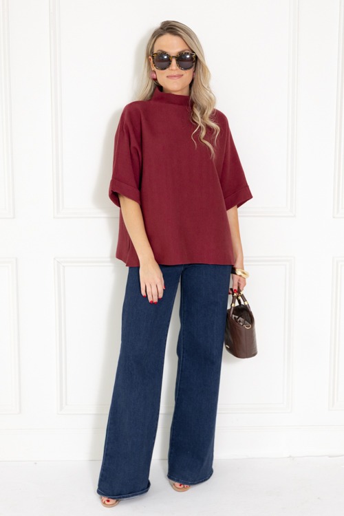 Effortlessly Chic Sweater, Burgundy - 1113-108.jpg