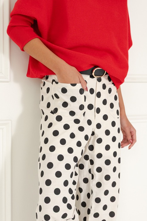 Polka Dot Pocket Pants, Black - 1113-16.jpg