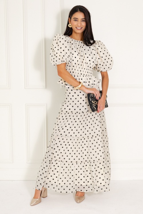 Polka Dot Blouse, Ivory/Black - 1113-43.jpg