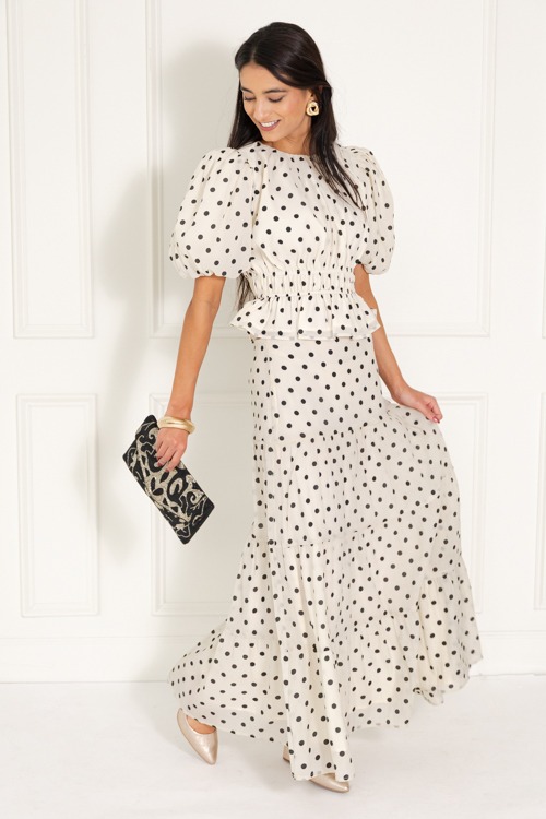 Polka Dot Blouse, Ivory/Black - 1113-45.jpg