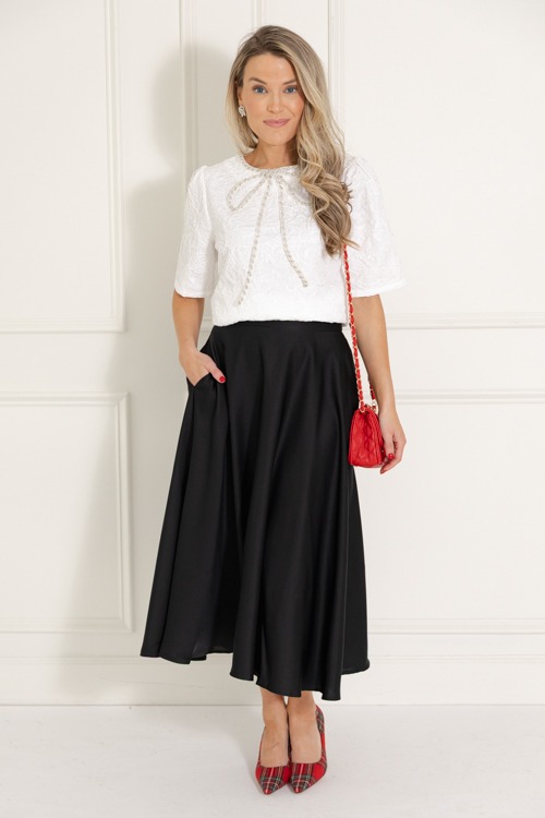 Satin A-Line Midi Skirt, Black - 1113-82.jpg