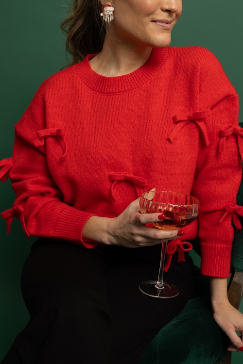 Darling Bow Sweater, Red - 1114-426.jpg