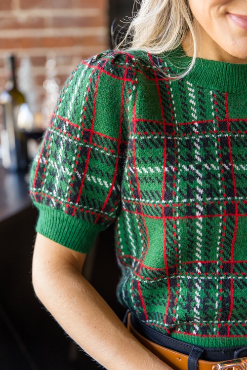 Plaid SS Sweater, Pine - 1115-153.jpg