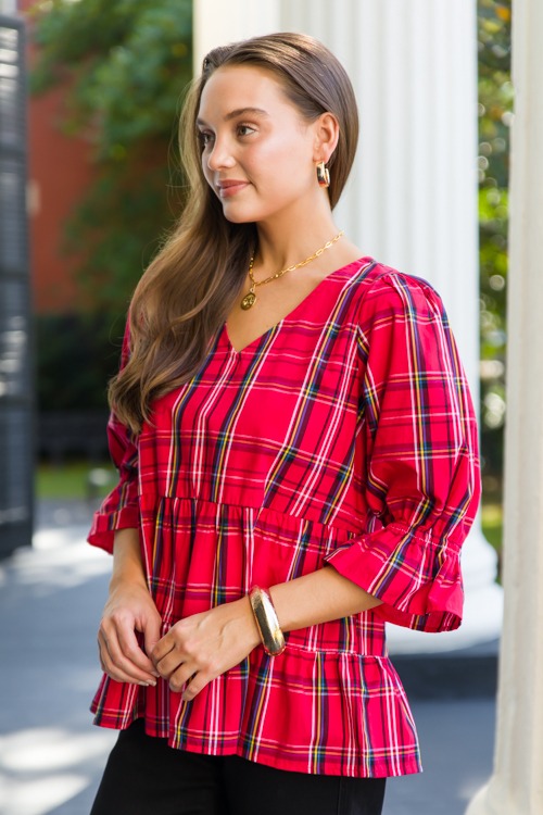 Ashford Plaid Top, Red - 1115-302.jpg