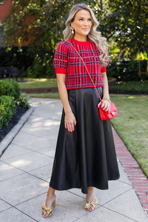 Plaid SS Sweater, Red - 1115-309.jpg