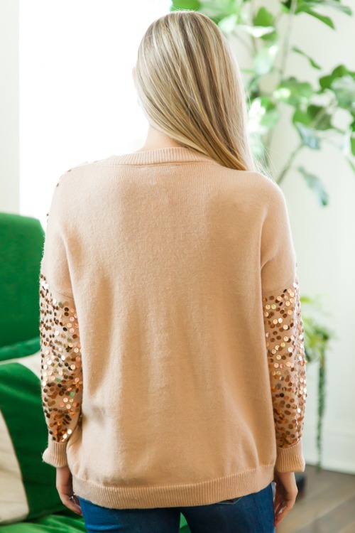 Sequined Sweater, Gold - 1115-324.jpg