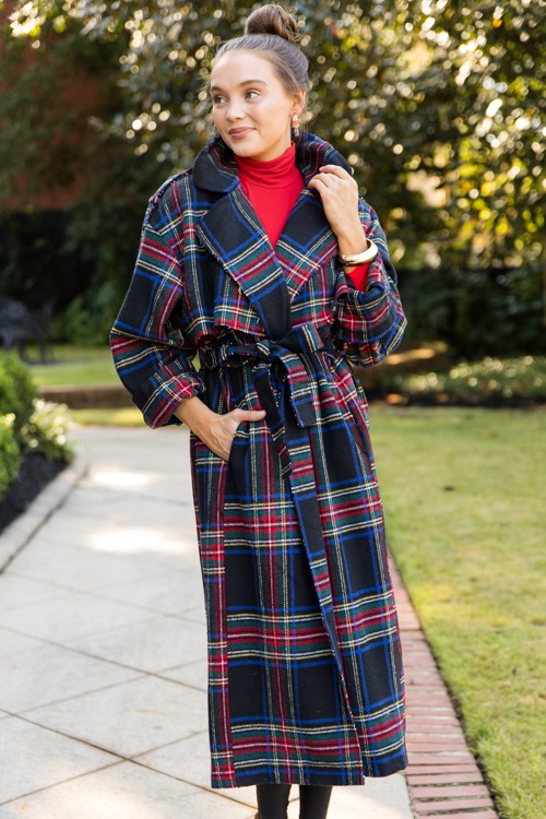 Tartan Plaid Belted Coat - 1115-34.jpg