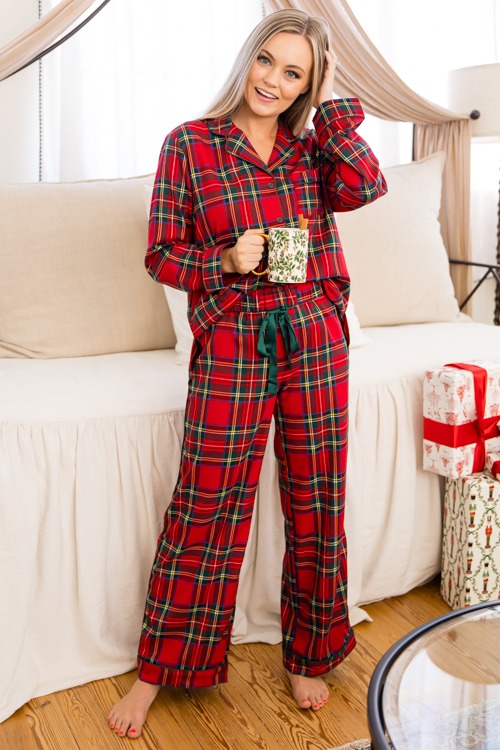 Christmas Plaid Pajama Set - 1115-73h.jpg