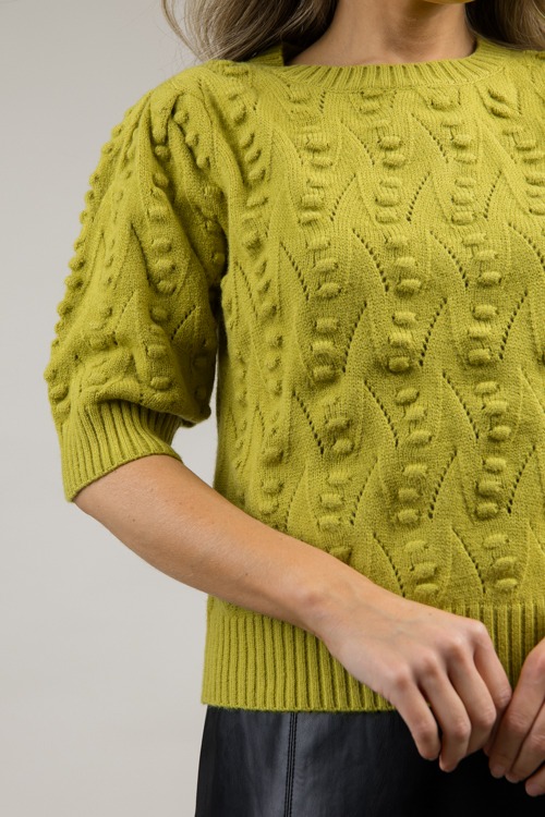 Textured Sweater, Golden Kiwi - 1118-108.jpg