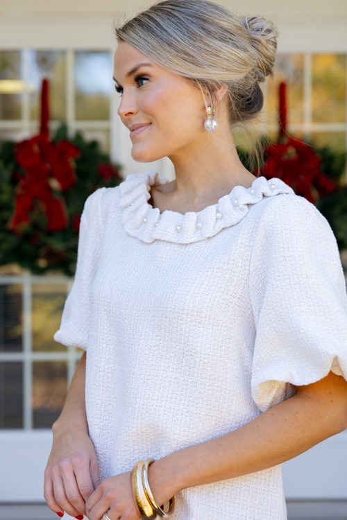 Pearl Ruffle Tweed Top, Cream - 1118-146.jpg