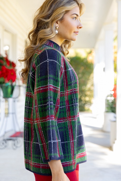 Plaid Mock Neck Sweater, Navy - 1118-16.jpg