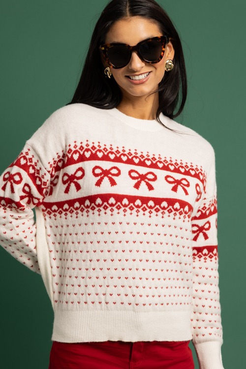 Sweetheart Bow Sweater, Cream - 1118-208h.jpg