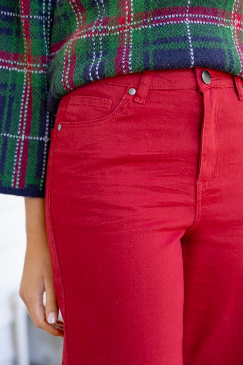 Raw Hem Wide Leg Pants, Garnet - 1118-22.jpg