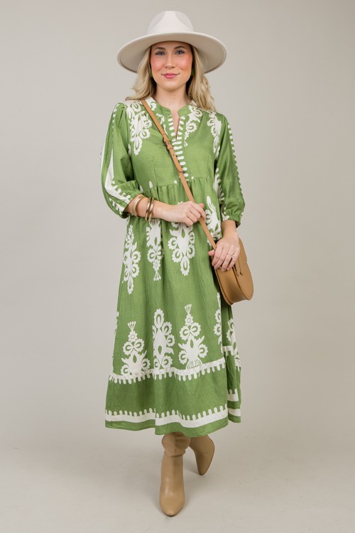 Nicki Print Midi, Green - 1118-23.jpg