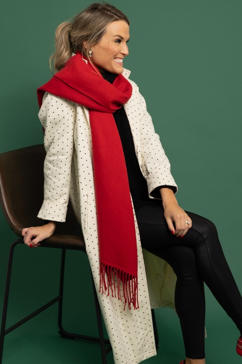 Polka Dot Duster Jacket, Cream - 1118-253h.jpg