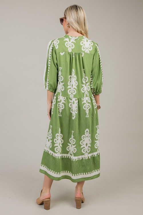 Nicki Print Midi, Green - 1118-26.jpg