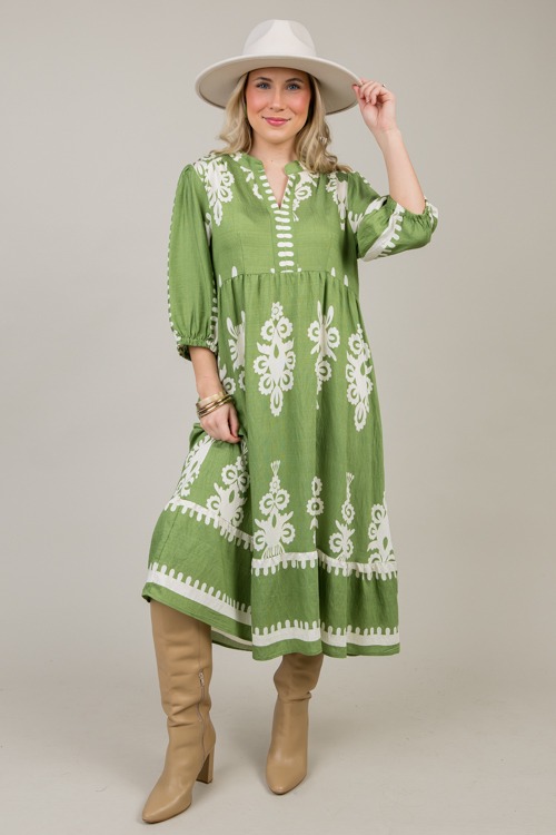 Nicki Print Midi, Green - 1118-27.jpg