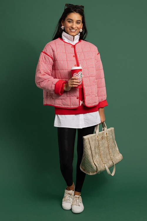 Quilted Gingham Jacket, Red - 1118-275.jpg