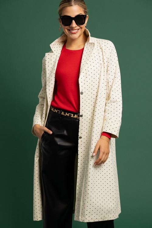 Polka Dot Duster Jacket, Cream - 1118-298.jpg