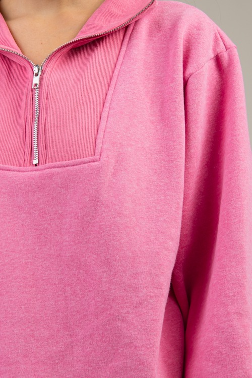 Cuddle Bug Half Zip, Pink - 1118-93.jpg