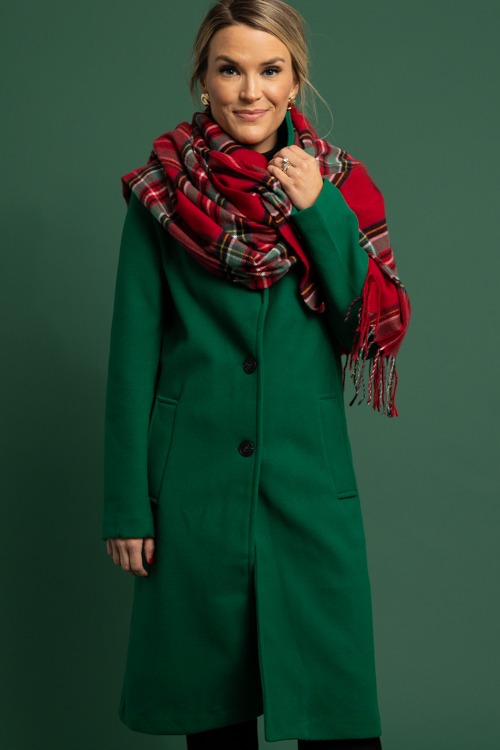 Classic Plaid Scarf, Red - 1118-94.jpg