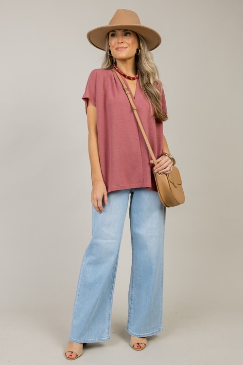 Leah Knit V-Neck Top, Dusty Ros - 1119-100.jpg