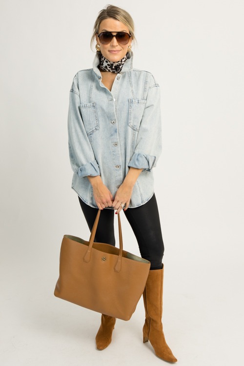 Double Pocket Denim Shirt - 1119-145h.jpg