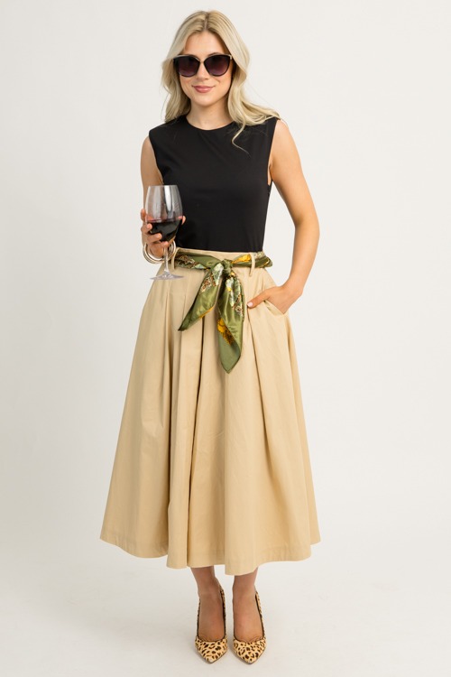 Colorblock Belted Midi, Black - 1119-155h.jpg