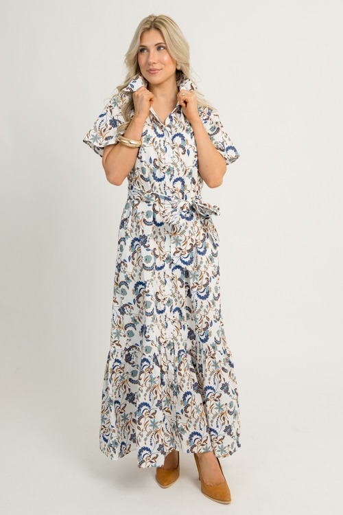 Floral Button Down Maxi, Off White - 1119-24p.jpg