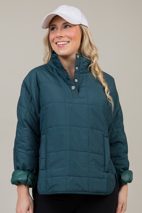 Cutest Puffer Pullover, Pine - 1119-60p.jpg