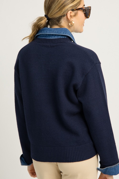 Denim Contrast Sweater, Navy - 1119-93.jpg