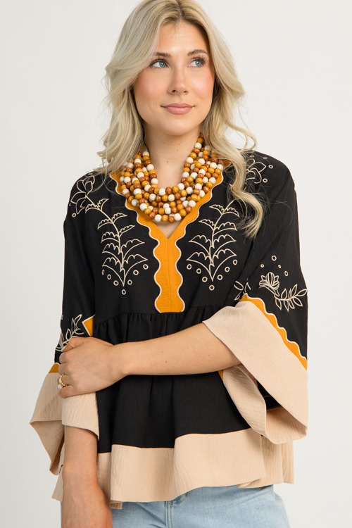 Stella Beaded Necklace, Lt. Multi - 1119-9p.jpg