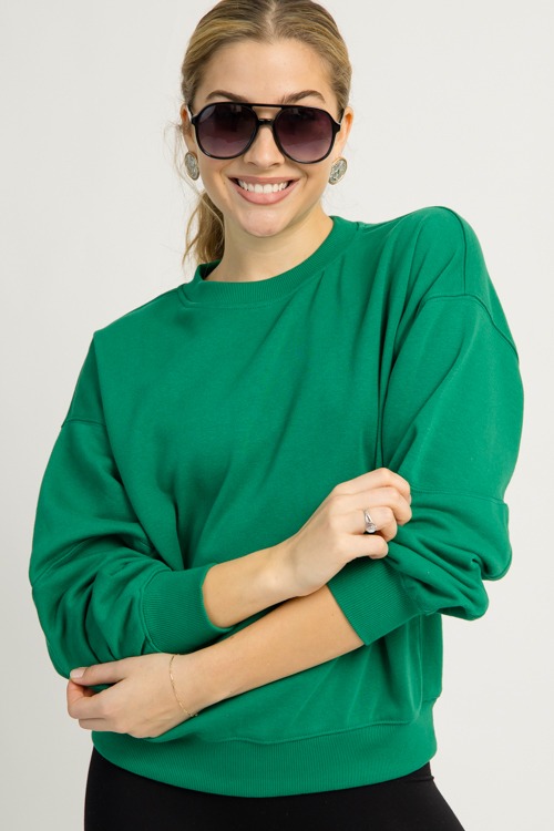 Weekend Pullover, Dark Kelly Green - 1120-116.jpg